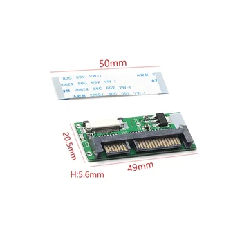 1,8-дюймовый LIF-2,5-дюймовый SATA 24Pin ZIF-22Pin SATA Конвертер-адаптер Для Macbook Air Для TOSHIBA SSD Для Samsung SSD