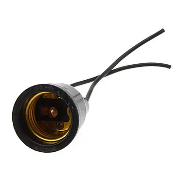 10 шт. водонепроницаемый патрон для лампы с цоколем E27