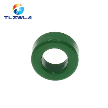 10 шт. Зеленое магнитное кольцо, ферритовое магнитное кольцо 13*7*5 Магнитное кольцо с защитой от помех, Трансформатор индуктивности, сердечник фильтра