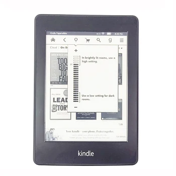 6 дюймов С подсветкой Для чтения ночью Чернильный сенсорный экран E-ink Ebook Kindle Paperwhite 1 Устройство для чтения электронных книг на нескольких языках