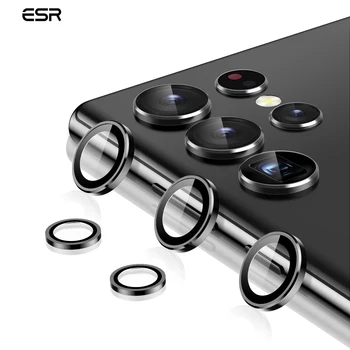 ESR для Samsung Galaxy S22 Ultra, защитные пленки для камеры, для объектива S22, закаленное стекло для S22 Plus, 3D изогнутая защита