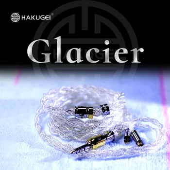 HAKUGEI Glacier.Кабель для наушников Hifi 4.4 3.5 2.5 0.78 MMCX pin