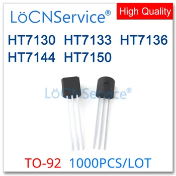 LoCNService TO92 1000ШТ HT7130 HT7133 HT7136 HT7144 HT7150 DIP Сделано в Китае Высокое качество 