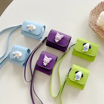 Sanrio Pochacco Cinnamoroll 3D Кукольный Ремешок Для наушников Чехол для Apple AirPods Air Pods 1 Pro 2 3 Чехол для наушников с Защитой от падения