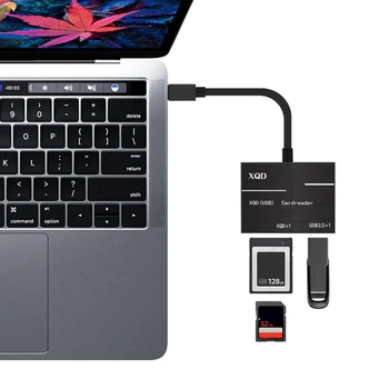 USB 3.0 Type-C, устройство чтения карт памяти USB-C к XQD, высокоскоростной адаптер 500 Мбит/с