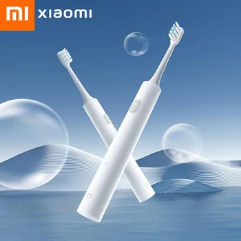 Xiaomi Mijia T301 Электрическая Звуковая Зубная щетка Беспроводной Ультразвуковой Вибратор для зубов Для взрослых USB Водонепроницаемая Зубная щетка для отбеливания зубов