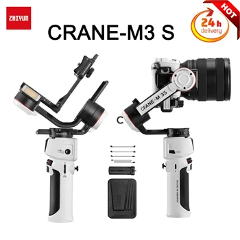ZHIYUN Crane M3S Камера Карданный стабилизатор Ручной Быстроразъемный для беззеркальных камер Телефон для Sony Canon iPhone 14