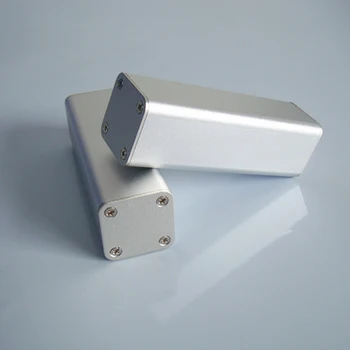 Алюминиевая коробка в виде ракушки Алюминиевый корпус для аккумулятора малой мощности DIY 32 * 32 * 110 мм