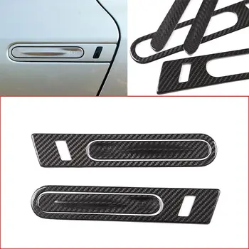 Боковая дверная ручка из настоящего углеродного волокна, крышка чаши, подходит для Nissan GTR R35 2008-2016