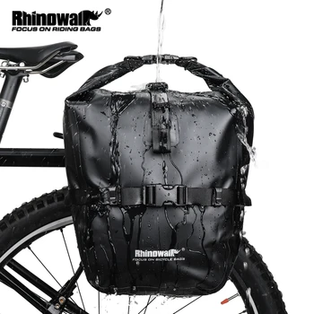 Велосипедная сумка Rhinowalk, Водонепроницаемая Велосипедная сумка, Многофункциональная Велосипедная сумка на заднюю стойку, профессиональные аксессуары для Велоспорта
