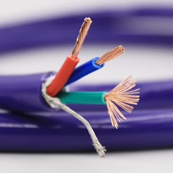 Высокопроизводительный кабель питания из меди 6N OFC 4,0 мм2/квадрат