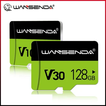 Карта памяти WANSENDA V30 V10 128 ГБ 64 ГБ 32 ГБ 16 ГБ 8 ГБ Мини-TF-карта с полной памятью Флэш-карта для смартфона/планшета