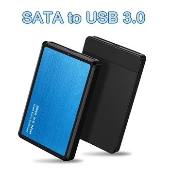 Коробка для жесткого диска USB 3.0 2,5-дюймовый мобильный ноутбук без инструментов, механическая твердотельная коробка для мобильного жесткого диска Sata 3.0 для ноутбука для ПК