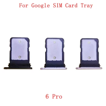 Лоток для SIM-карт Держатель слота для SIM-карт Google Pixel 6 Pro, память microSD, Запчасти для ремонта лотка для sim-карт