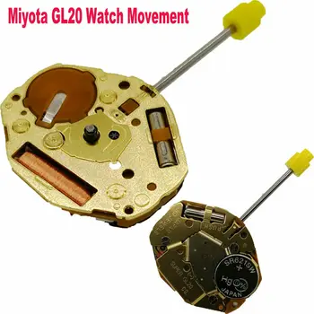 Новые Запасные части для ремонта Механизм ToolWatch с батареей 2 контакта Кварцевые часы Электронные часы для Miyota GL20
