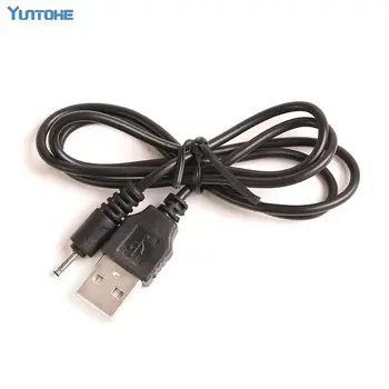 Оптовая продажа -500 штук 70 см Высокоскоростной USB к DC2.0 DC 2.0 мм черный кабель питания с портом 2 мм