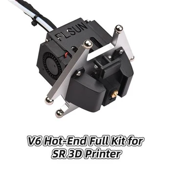 Официальные Детали 3D-принтера FLSUN SR Effector Super Racer Hot End Полный Собранный Комплект Экструдера V6 Hotend Обновленные Аксессуары 1.75 мм