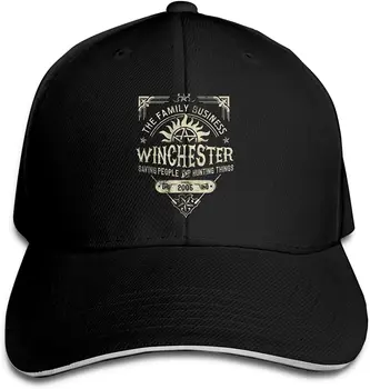 Очень Винчестерская деловая Сверхъестественная бейсболка, кепка для сэндвича, солнцезащитные шляпы, Винтажные Унисекс, Регулируемые моющиеся кепки для дальнобойщиков