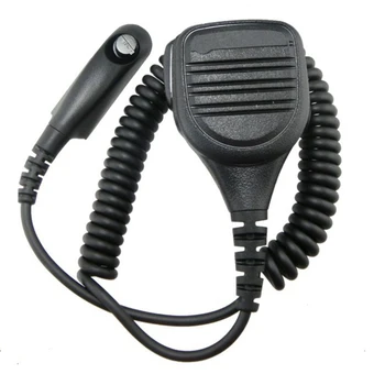 Плечевой микрофон для портативной рации Motorola GP328 GP338 HT1250 PTX760 Водонепроницаемый пылезащитный ручной микрофон с дистанционным управлением