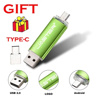 Пользовательский Логотип Красочный OTG USB Флэш-накопитель Usb 2.0 Pen Drive для Android смартфона/ПК 8 ГБ 16 ГБ 32 ГБ 64 ГБ type-C Флешки Подарки