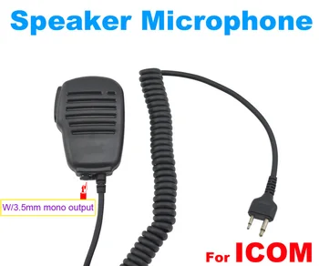 Портативный динамик/ручной микрофон для портативной двусторонней радиосвязи ICOM IC-V8, IC-V82, IC-85, IC-F3G, F4G, F11, F14, F15, F14/24, F21