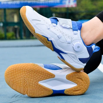Профессиональная обувь для бадминтона, мужские И женские волейбольные кроссовки, Нескользящие теннисные спортивные кроссовки, кроссовки для настольного тенниса A1002