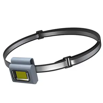 Светодиодный налобный фонарь USB Перезаряжаемый многоцелевой портативный с сильным магнитным зажимом для ночного бега, прогулок, пеших прогулок