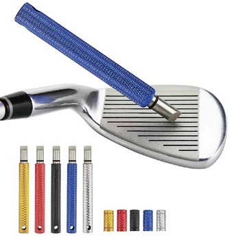 Точилка для клюшек с железным клином для гольфа, инструмент для очистки и заточки канавок, Очиститель для клюшек для гольфа, аксессуары для гольфа