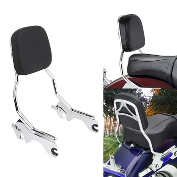 Хромированная Мотоциклетная Съемная Накладка на заднюю спинку сиденья пассажира Для Harley Softail Slim Street Bob Deluxe 2018-2022