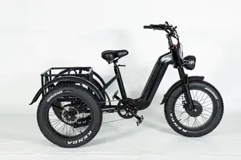 Электрический Трехколесный велосипед 20 дюймов * 4,0/Трехколесный велосипед с дисковым тормозом Fat Wheel/Электрический велосипед с двигателем 48V500W