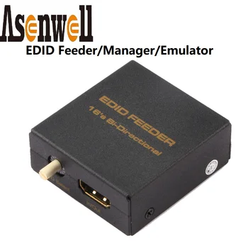 Эмулятор 4K HDMI EDID DTS LPCM AC3 16 Способов 1,4 HDMI Двунаправленный Менеджер подачи EDID с автономным питанием для звуковой панели DVD HDTV
